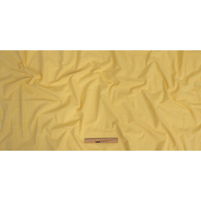 Organic Cotton Gingham 0.125" - Yellow - Campinas Collection