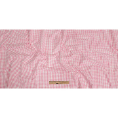 Organic Cotton Gingham 0.125" - Pink - Campinas Collection