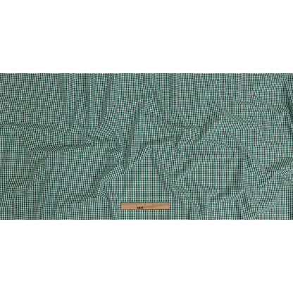 Organic Cotton Gingham 0.125" - Emerald - Campinas Collection