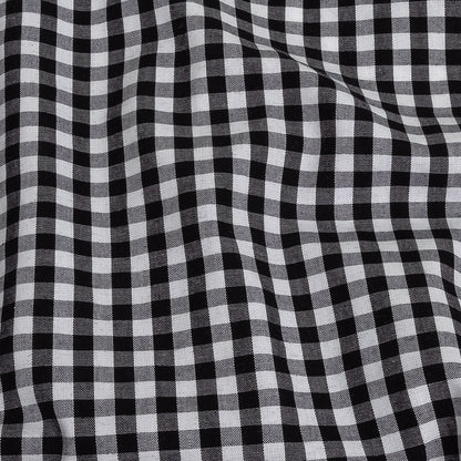 Cotton Gingham 0.25" - Black - Londrina Collection Detail