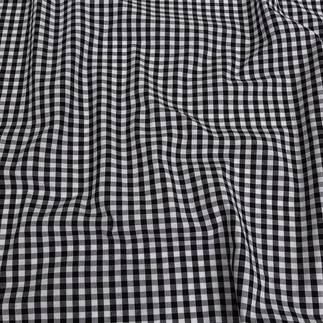 Cotton Gingham 0.25" - Black - Londrina Collection
