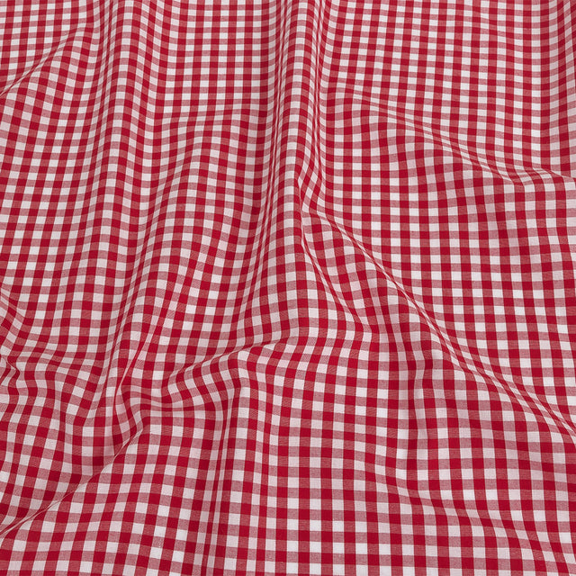 Cotton Gingham 0.25" - Red - Londrina Collection