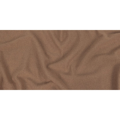 Boiled Wool Coating Fabric - Burro Brown - Ketil Collection