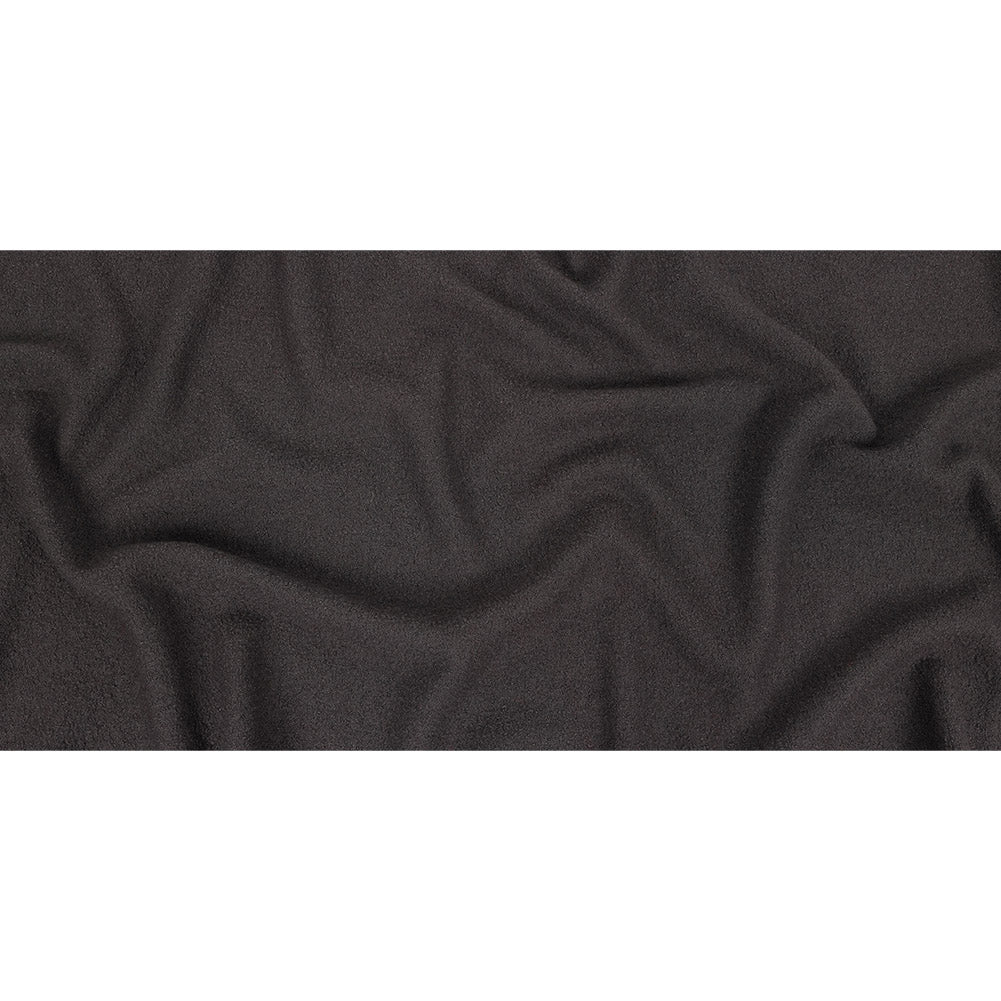 Boiled Wool Coating Fabric - Charcoal Gray - Ketil Collection