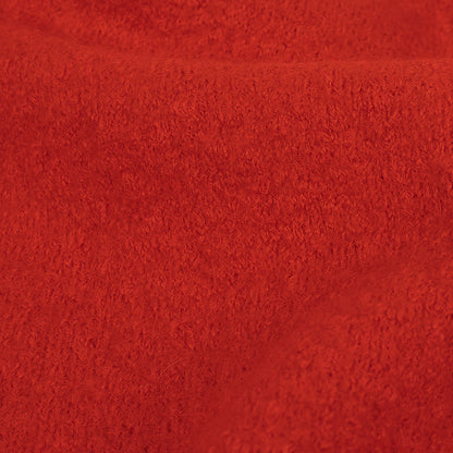 Boiled Wool Coating Fabric - Hot Coral - Ketil Collection