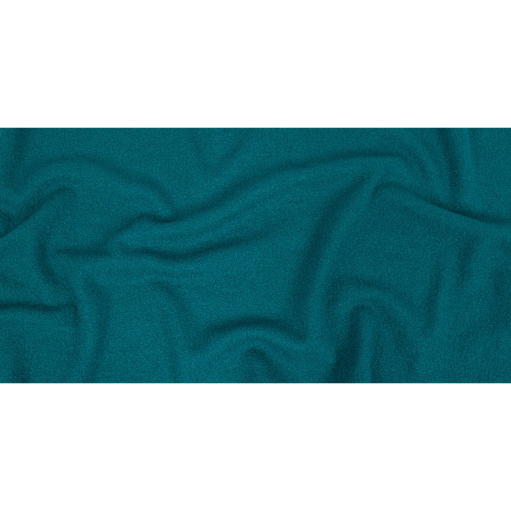 Boiled Wool Coating Fabric - Ocean Depths Blue - Ketil Collection