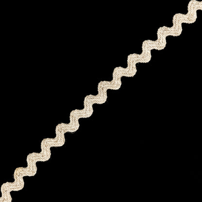 Natural Twisted and Braided Ric Rac Trim - 0.875"