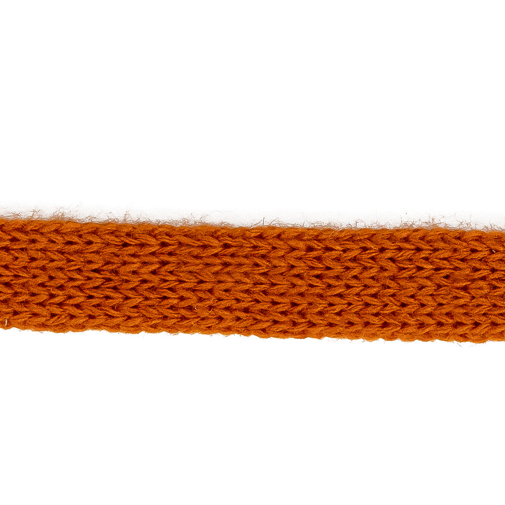 Orange Knit Tube - 0.5" Detail