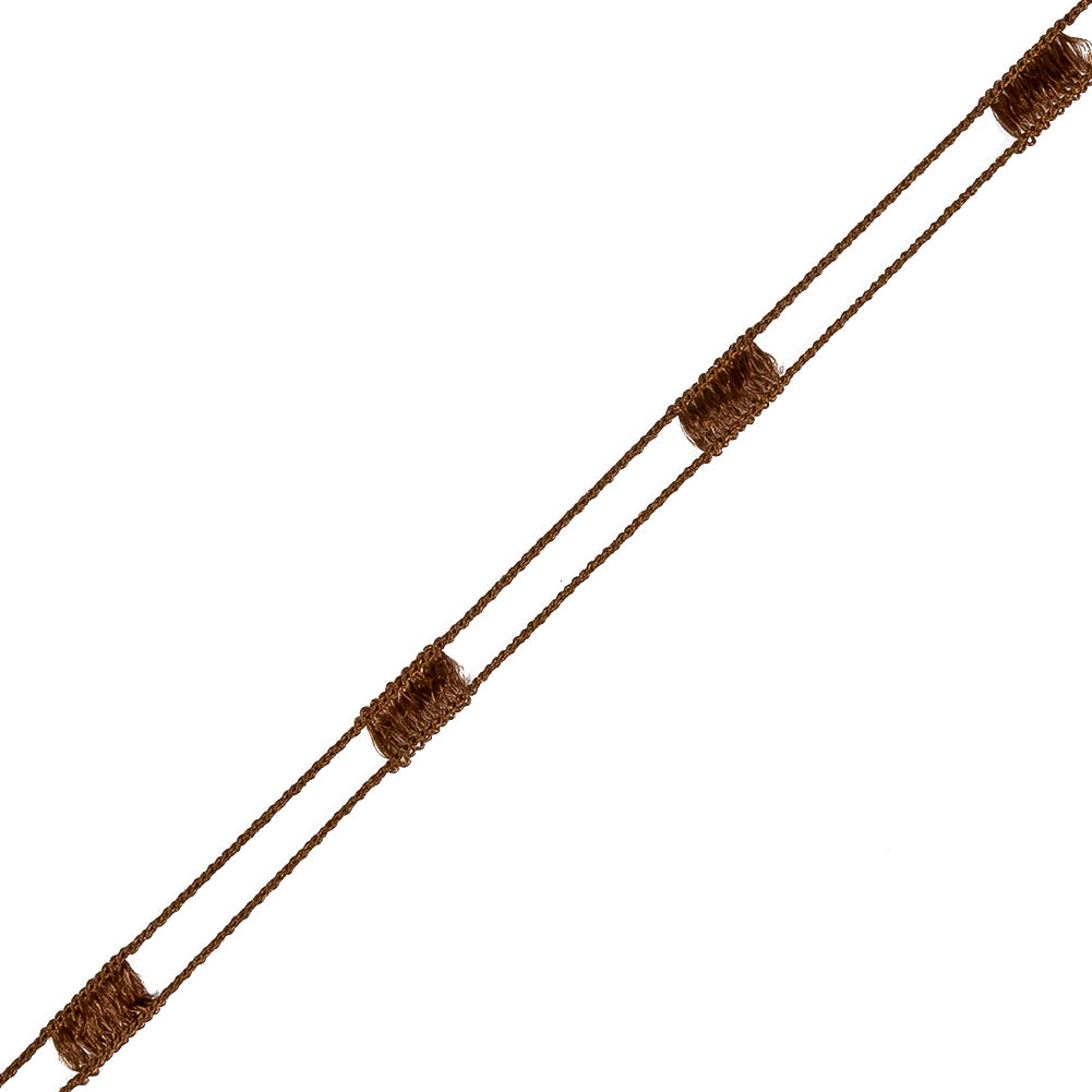 Stagna Fine Rail Lace Trimming - 0.2" Detail