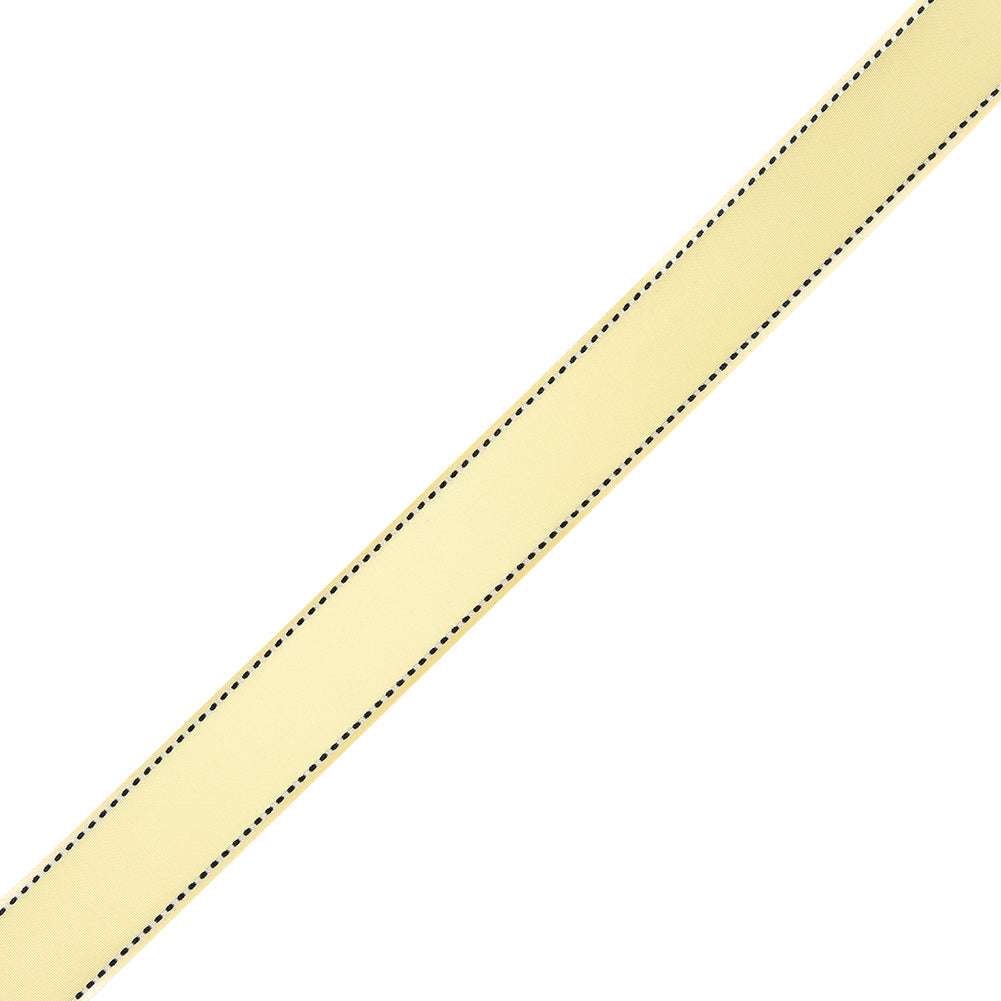 Yellow Side-Stitched Ribbon - 1.125"