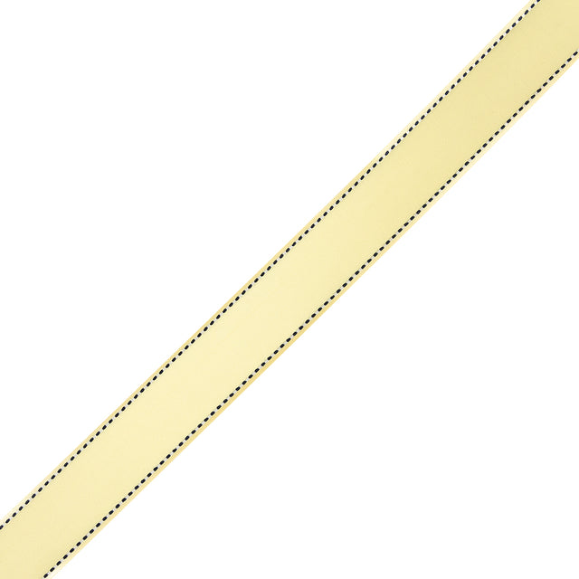 Yellow Side-Stitched Ribbon - 1.125"