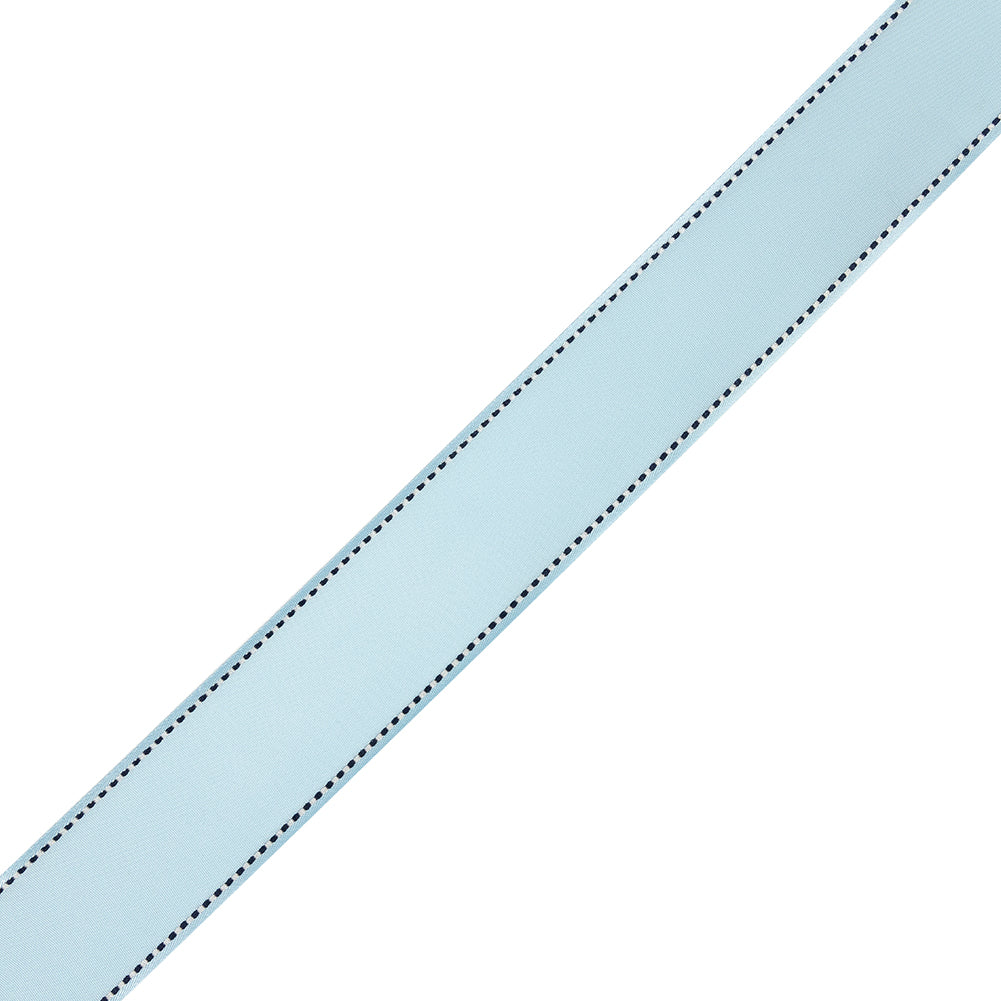Blue Side-Stitched Ribbon - 1.5"