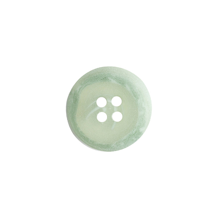 template--26688905969737__main-Transparent and Peridot Swirl 4-Hole Low Convex Button - 24L/15mm