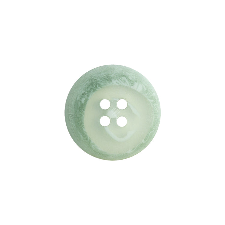 template--26688905969737__main-Transparent and Peridot Swirl 4-Hole Low Convex Button - 28L/18mm