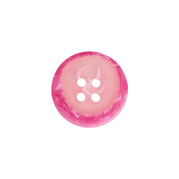 template--26688905969737__main-Transparent and Hot Pink Swirl 4-Hole Low Convex Button - 28L/18mm