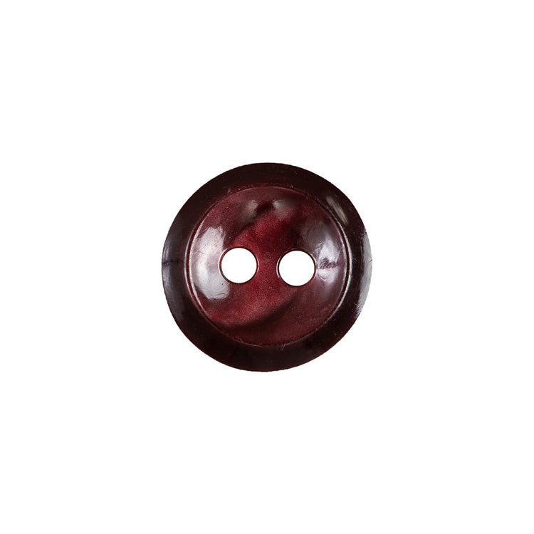 template--26688905969737__main-Zinfandel Iridescent Marbled 2-Hole Shallow Plate Button - 24L/15mm