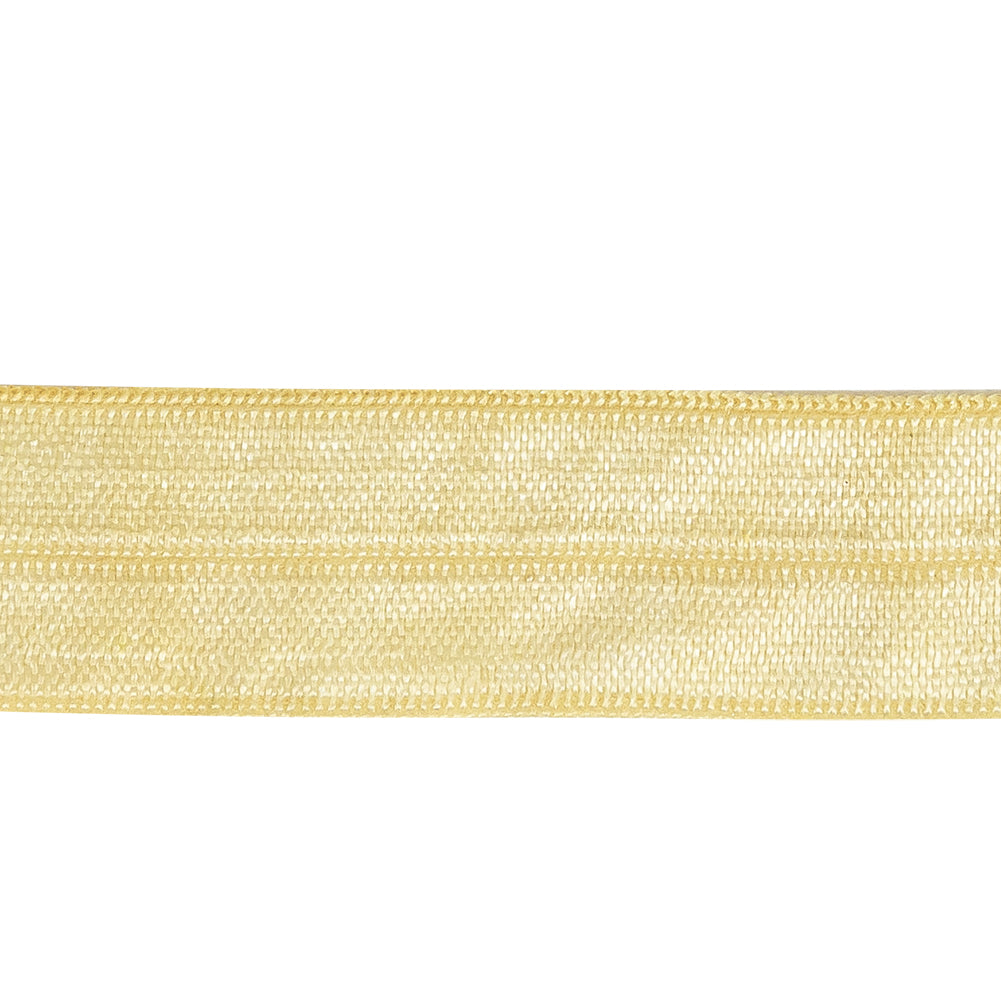 Yellow Foldover Elastic - 0.625" Detail