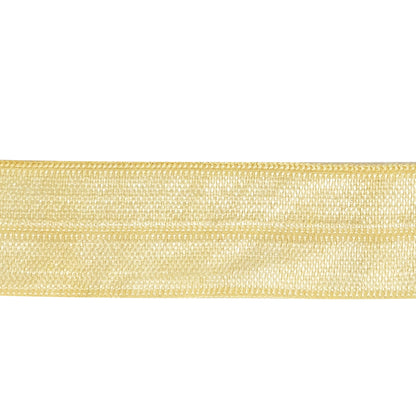 Yellow Foldover Elastic - 0.625" Detail