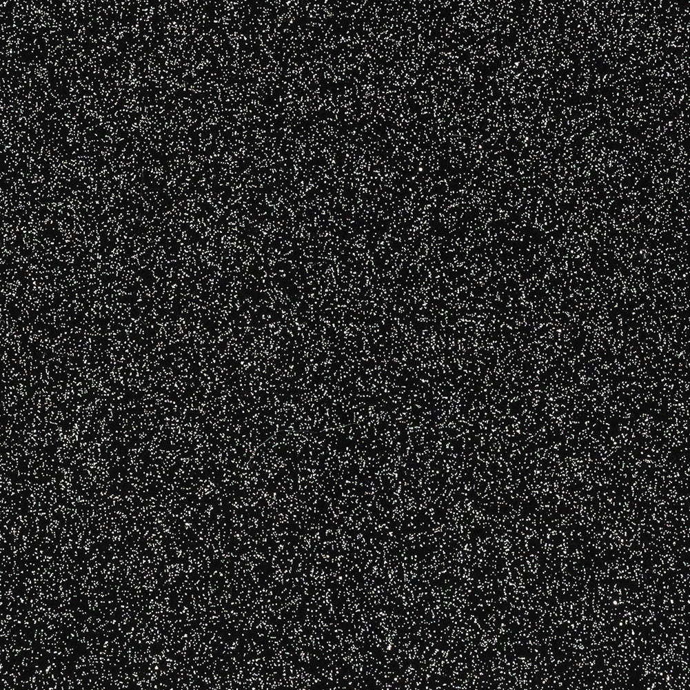 Metallic Glitter Vinyl - Black