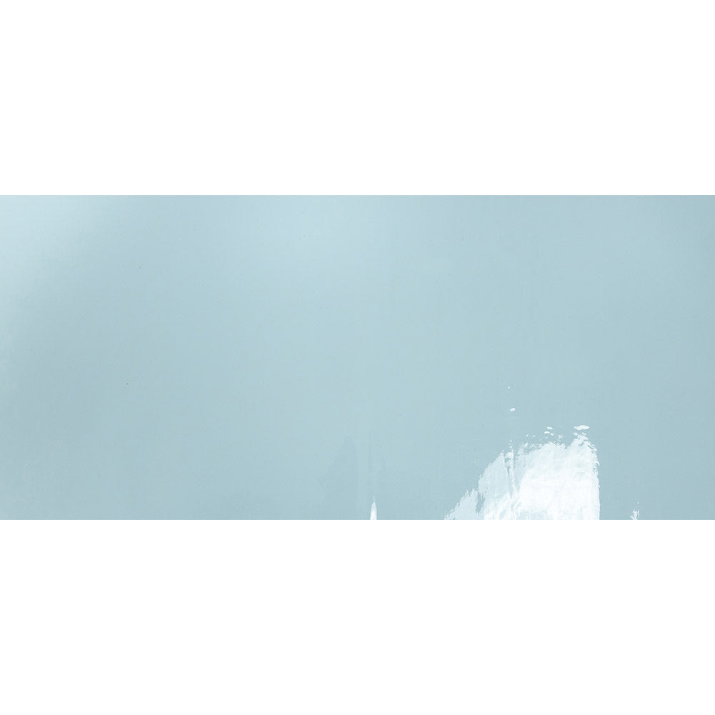 Faux Patent Leather Vinyl - Pale Blue - Brevetto Collection