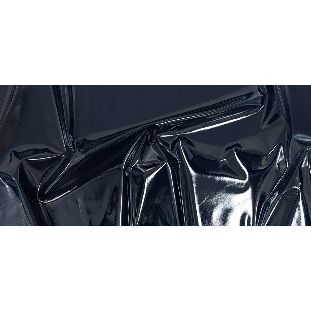 Lightweight Faux Patent Leather - Navy - Fortaleza Collection