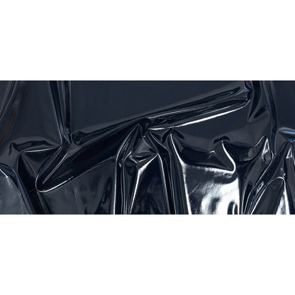 Lightweight Faux Patent Leather - Navy - Fortaleza Collection