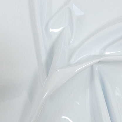 Lightweight Faux Patent Leather - White - Fortaleza Collection