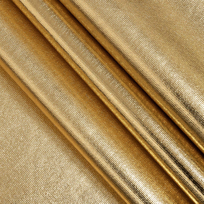 All-Over Foil Faux Leather Spandex - Gold - Curitiba Collection