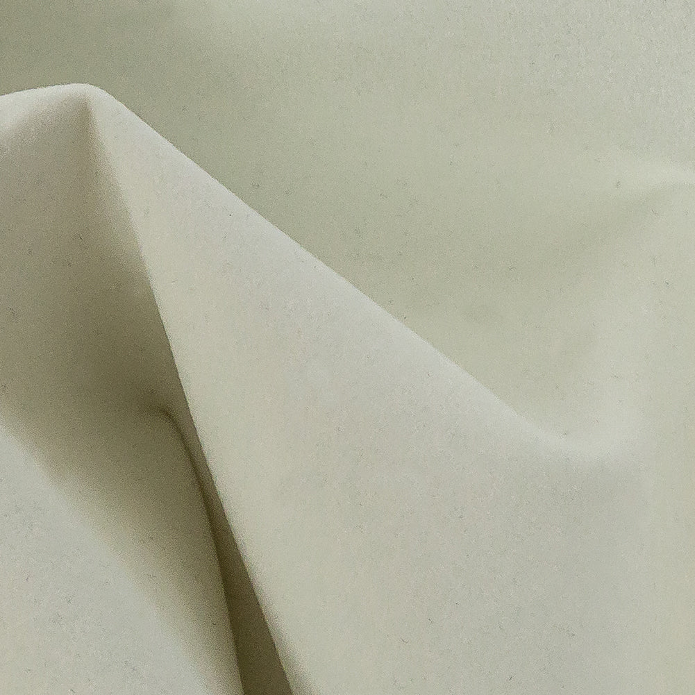 Flocking Faux Suede - White - Detail