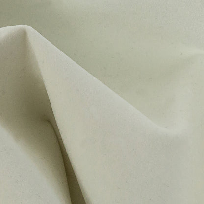 Flocking Faux Suede - White