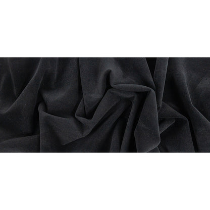 Flocking Faux Suede - Black