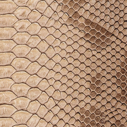 Python Embossed Vinyl - Toasted Almond Detail