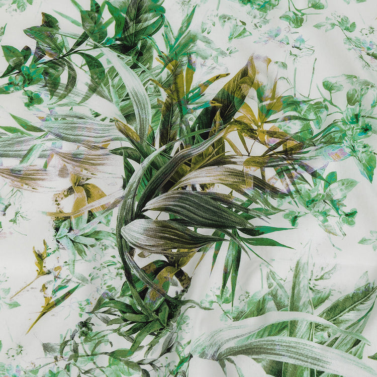 template--25130090922057__main-Mercerized Organic Egyptian Cotton Shirting - Green and Yellow Tropical Oasis - Ravello Collection