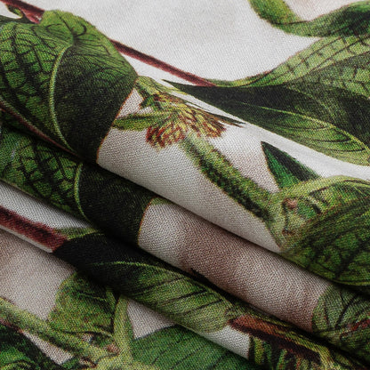 Organic Viscose Batiste - Misty Foliage - Loreto Collection