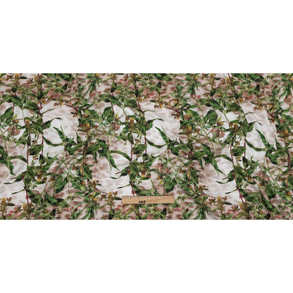 Organic Viscose Batiste - Misty Foliage - Loreto Collection