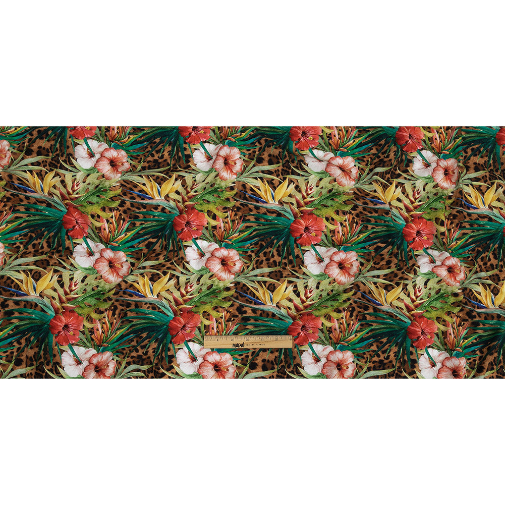 Organic Viscose Batiste - Foliage and Fauna - Loreto Collection