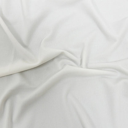 Ralph Lauren Lauren White Stretch Matte Jersey