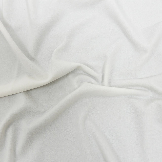 Ralph Lauren Lauren White Stretch Matte Jersey