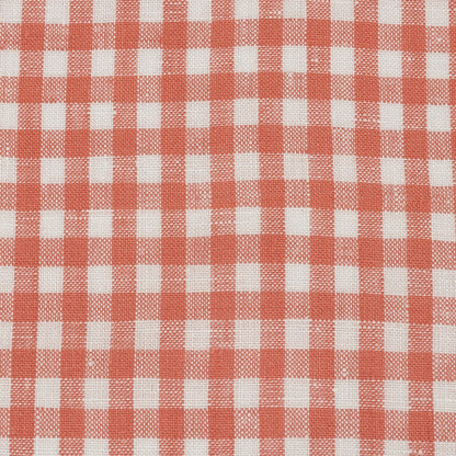 Linen Gingham - Shell Pink and White - Torres Collection Full