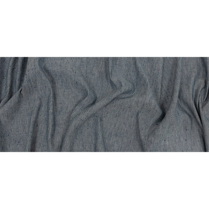 Heathered Denim Stretch Linen and Rayon Woven Full