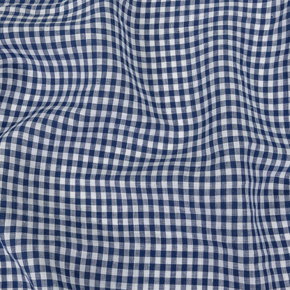 Linen Gingham - Twilight Blue and White - Torres Collection