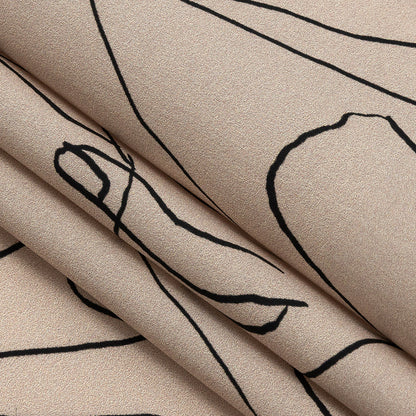 Mood Exclusive Beige Touch of Elegance Cotton Poplin Folded