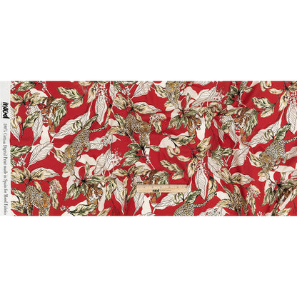 Mood Exclusive Tropical Cats Cotton Poplin Full