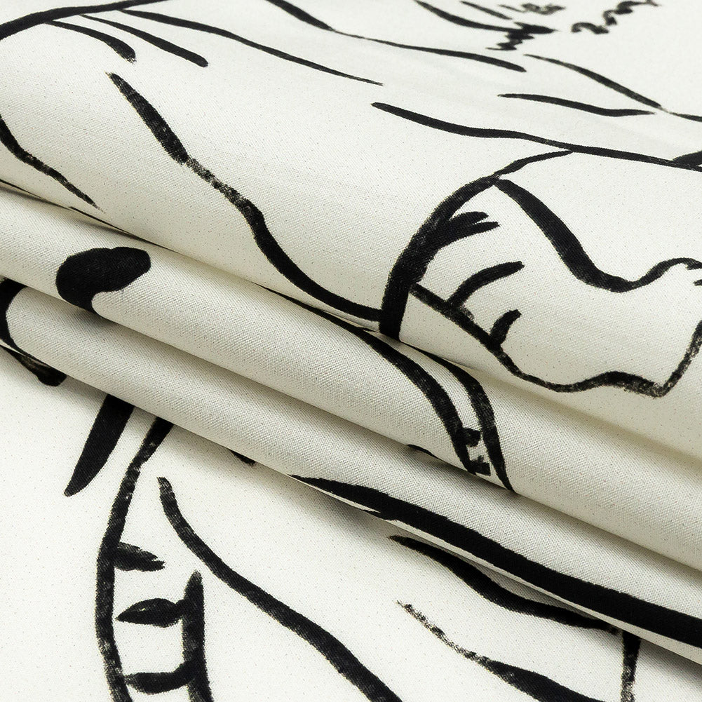 Mood Exclusive Sugar Swizzle Felidae Flexibility Cotton Poplin Folded