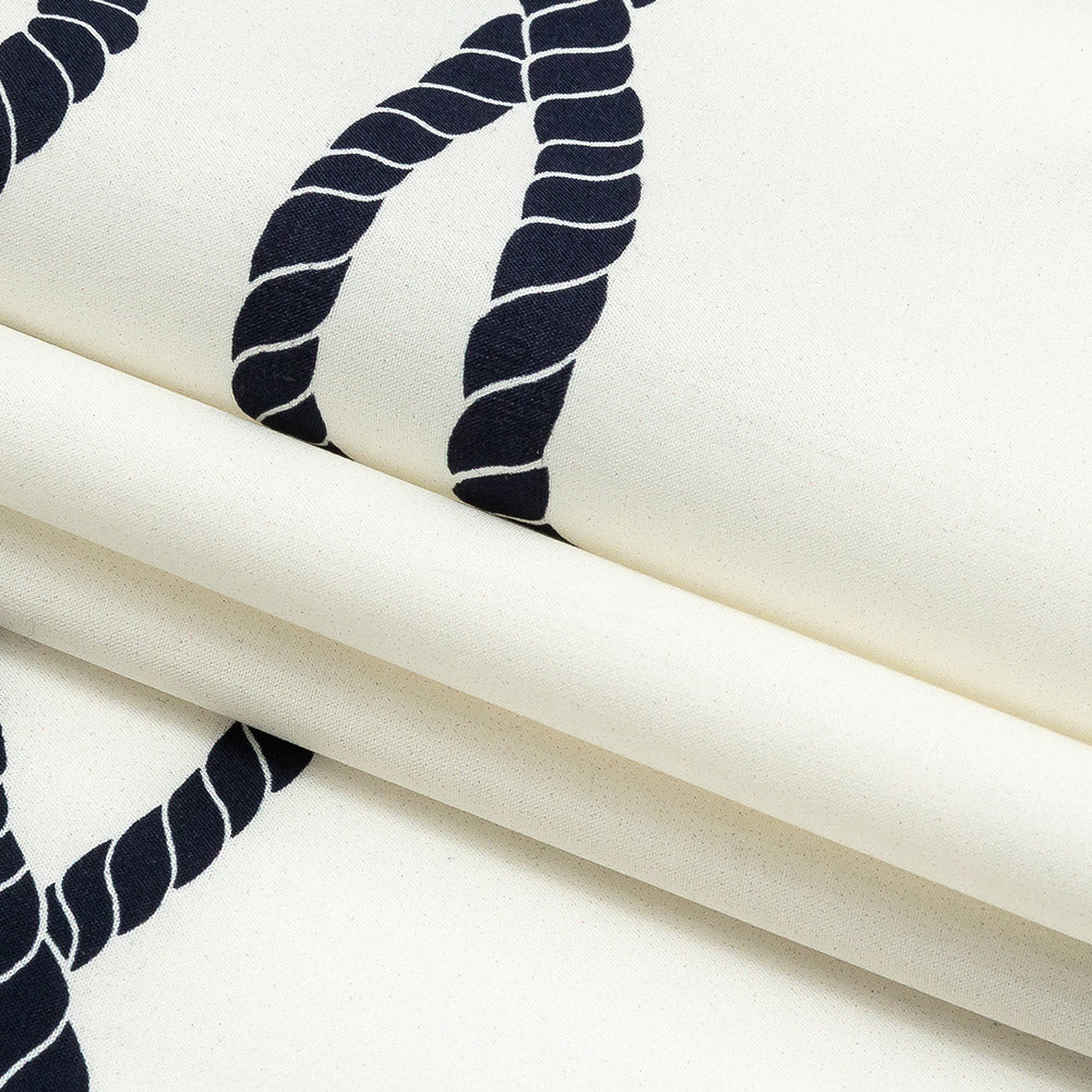 Mood Exclusive Sugar Swizzle Tangled Lines Cotton Poplin Folded