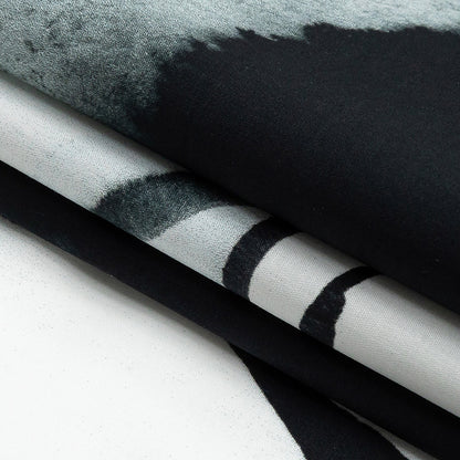 Mood Exclusive Monochrome Unearthly Portrait Cotton Poplin Folded