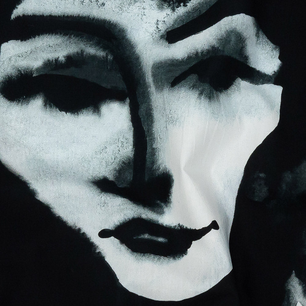 Mood Exclusive Monochrome Unearthly Portrait Cotton Poplin Detail