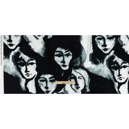 Mood Exclusive Monochrome Unearthly Portrait Cotton Poplin Full