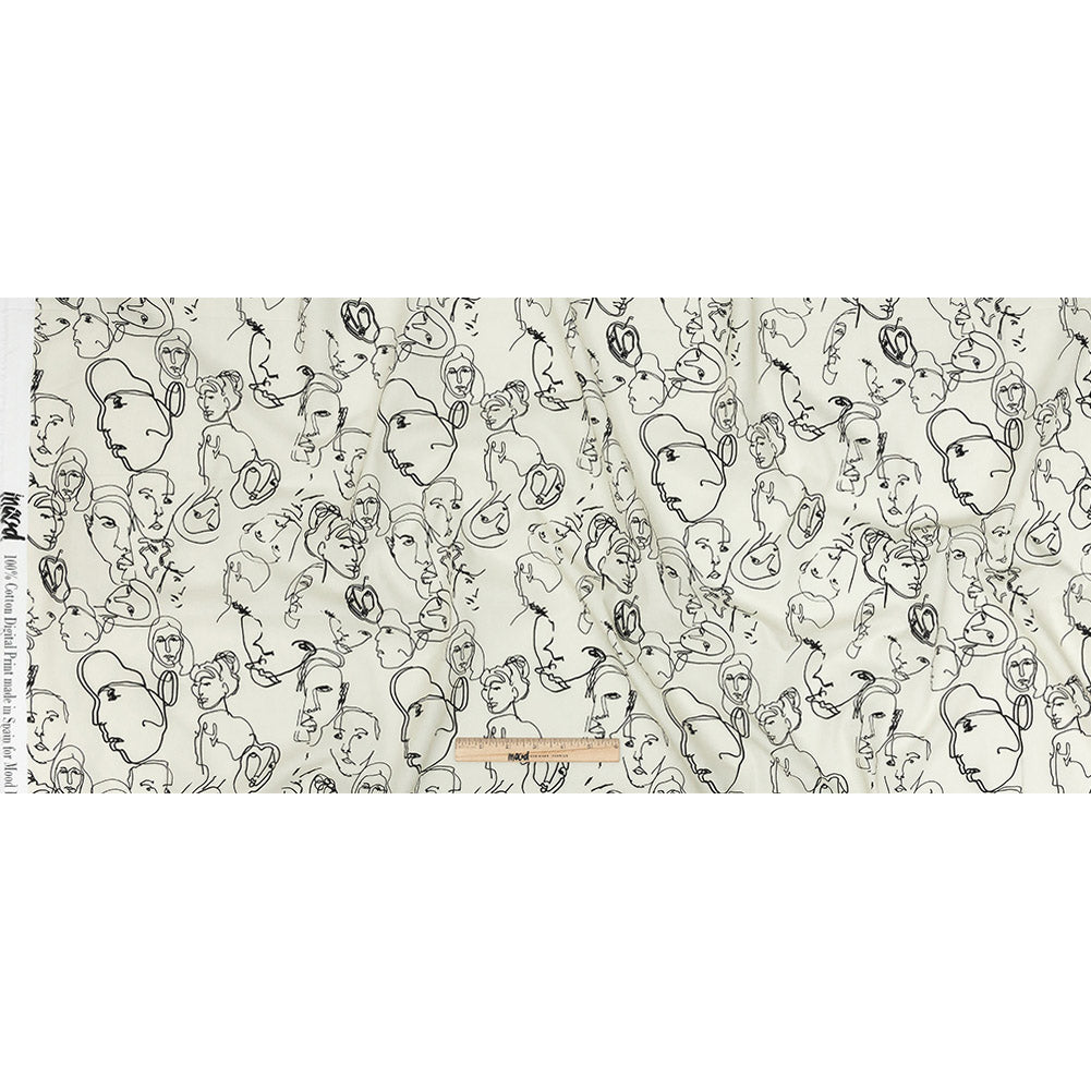 Mood Exclusive White Asparagus Candid Countenance Cotton Poplin Full