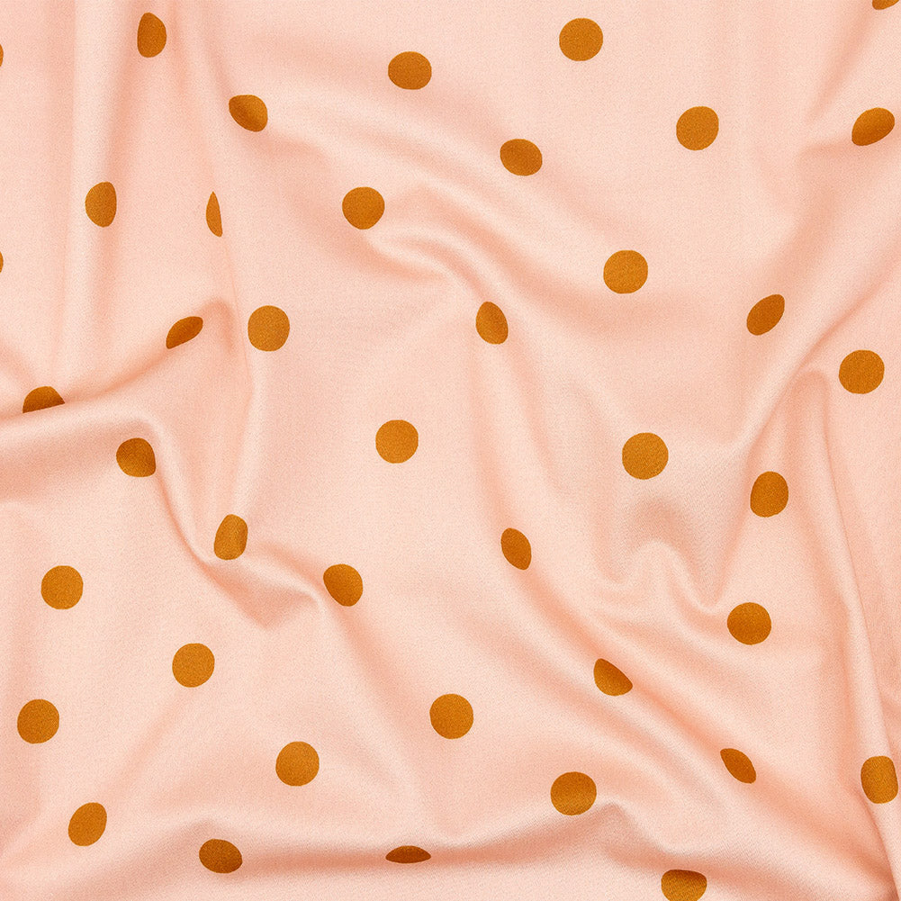 Mood Exclusive Pink Let's Bounce Stretch Cotton Sateen